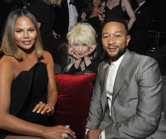 Крисси Тейген, Джон Ледженд, Синди Лопер и другие на afterparty Grammy 2020