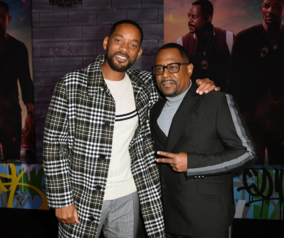 Уилл Смит, Мартин Лоуренс и другие на премьере фильма «Плохие парни навсегда» в Голливуде