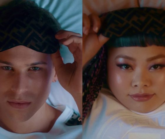 Японская актриса Наоми Ватанабэ и звезда Netflix Томми Дофман в новом видео Fendi