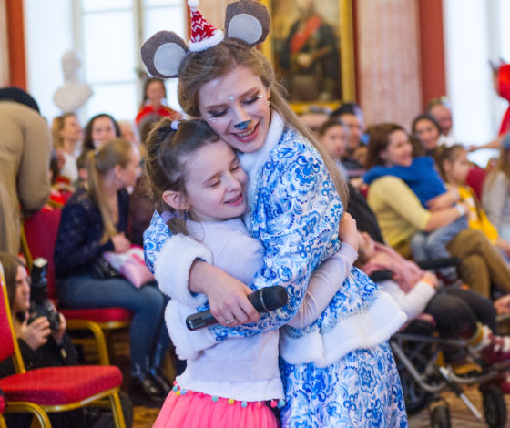 Подопечные благотворительного фонда «ГАЛЧОНОК» отметили Старый Новый год в Царицино