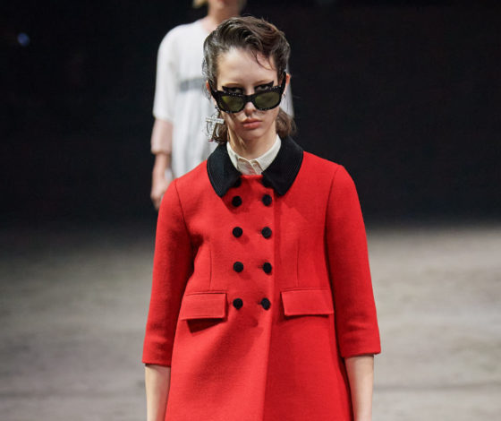 Показ Gucci на Неделе моды в Милане