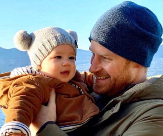 Привет из Канады: Новое фото принца Гарри и Арчи