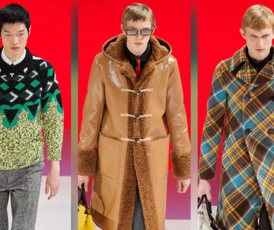 Показ Prada на мужской Неделе моды в Милане