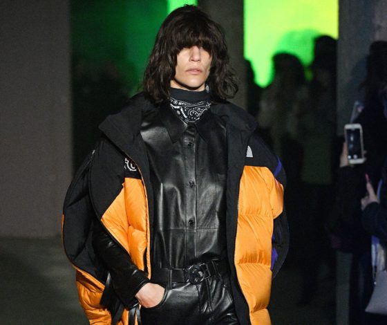 Показ MM6 Maison Margiela на Неделе моды в Лондоне