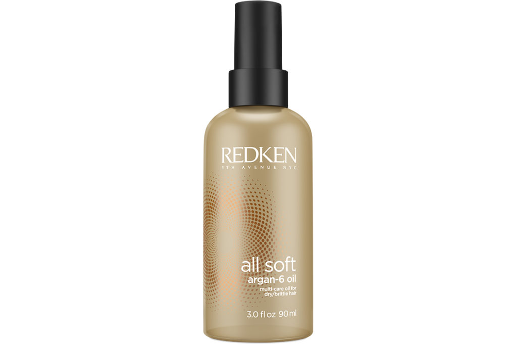 Аргановое масло для блеска и восстановления волос REDKEN All Soft Argan Oil, 1000 р.