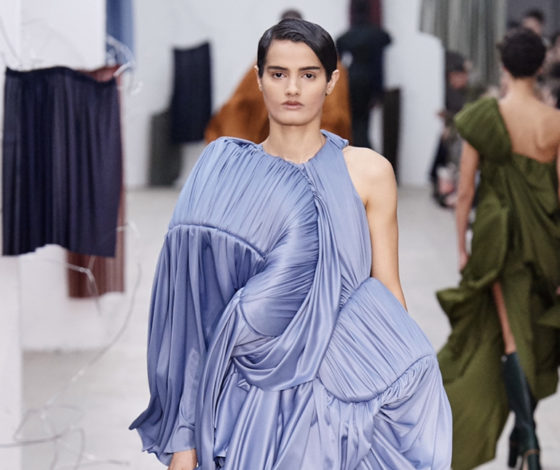 Показ Richard Malone на Неделе моды в Лондоне