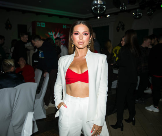 Юлия Барановская, Эмин Агаларов и Нюша на pre-party фестиваля «ЖАРА»