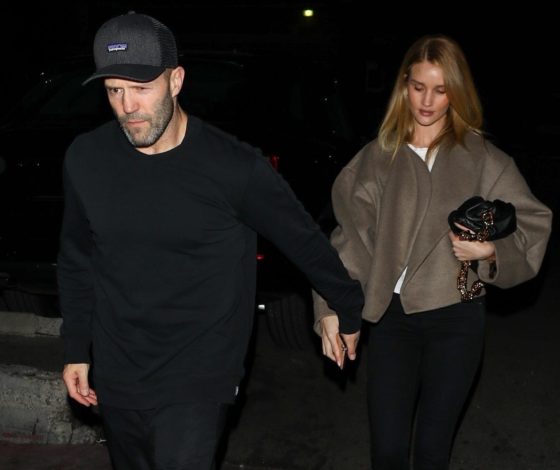 Выход дня: Джейсон Стэтхем и Роузи Хантингтон-Уайтли сходили на свидание 