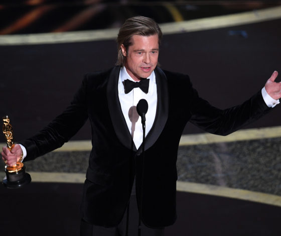 Брэд Питт посвятил победу на «Оскаре – 2020» своим детям. Приводим речь актера