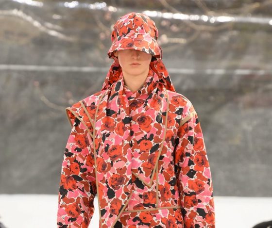 Показ Kenzo на Неделе моды в Париже