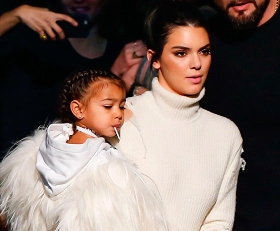 Мнение Кендалл Дженнер: Норт Уэст – самый стильный ребенок в семье