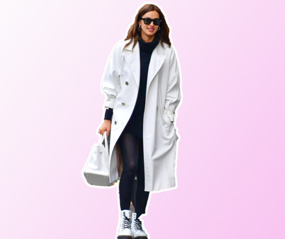 На примере Ирины Шейк: как носить Dr. Martens