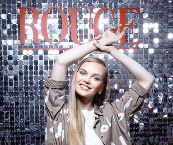 Елена Кулецкая и Анна Михайловская на бьюти-девичнике в салоне ROUGE