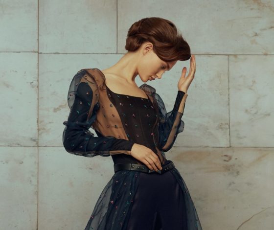 Женственные пальто, шелковые платья и блузы с вышивкой в новой коллекции EDEM Couture