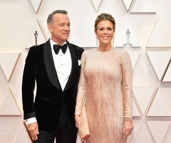 Том Хэнкс защитил свою жену от толпы фанатов