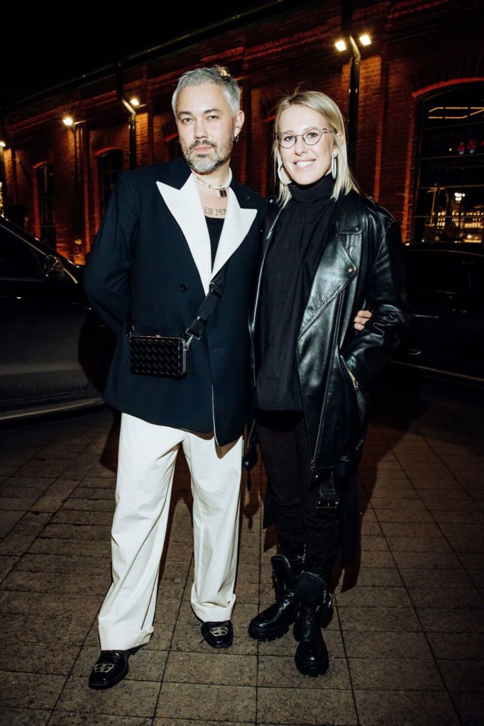 Александр Рогов и Ксения Собчак