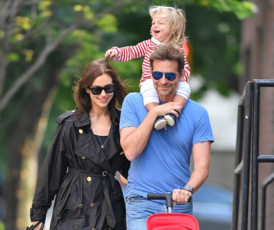 Новый выход: Брэдли Купер с дочкой Леей