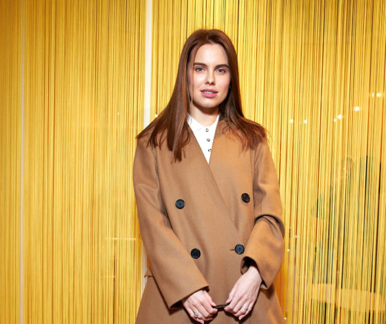 Дарья Клюкина и Саша Спилберг на открытии Fendi Peekaboo Bar