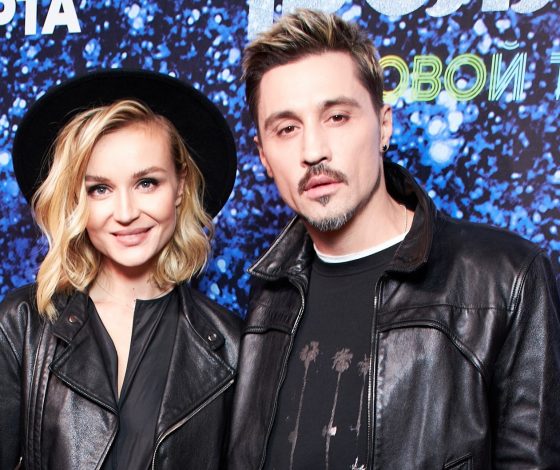 Полина Гагарина и Дима Билан на премьере «Тролли. Мировой тур»