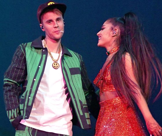 Видео дня: Джастин Бибер и Ариана Гранде выпустили клип с десятками звезд, врачами и новым бойфрендом певицы