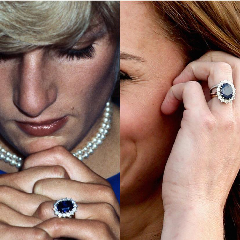 От тиары до браслета Cartier: какие украшения принцессы Дианы носят Кейт Миддлтон и Меган Маркл