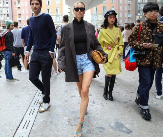 На примере звёзд стритстайла: как носить шорты летом