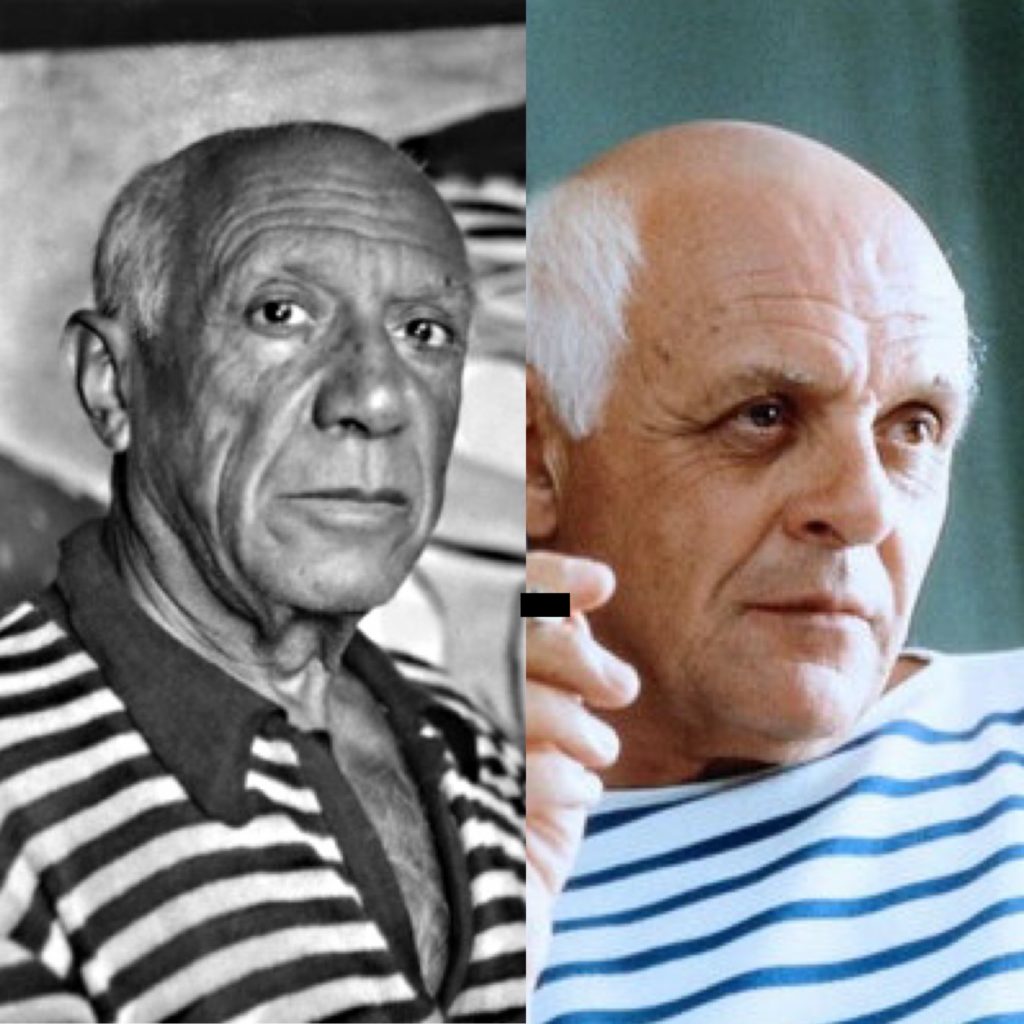 Пабло Пикассо — Энтони Хопкинс («Прожить жизнь с Пикассо»)