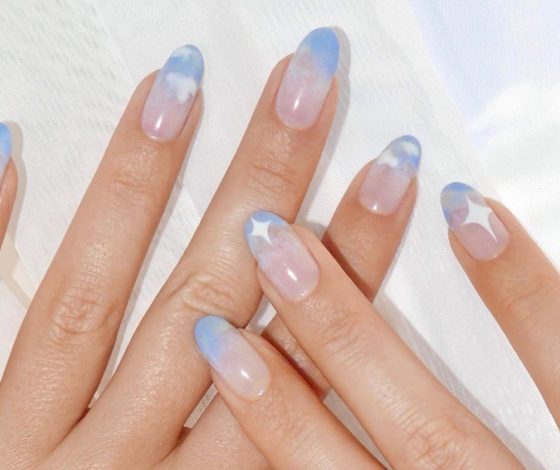 Тренды маникюра: ногти в стиле «тай-дай»
