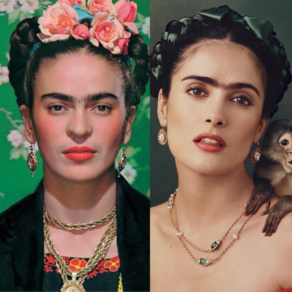 Фрида Кало — Сальма Хайек («Фрида»)