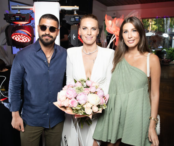 Кети Топурия, Эмин и Ирина Хакамада на юбилее российской теннисистки Светланы Кузнецовой