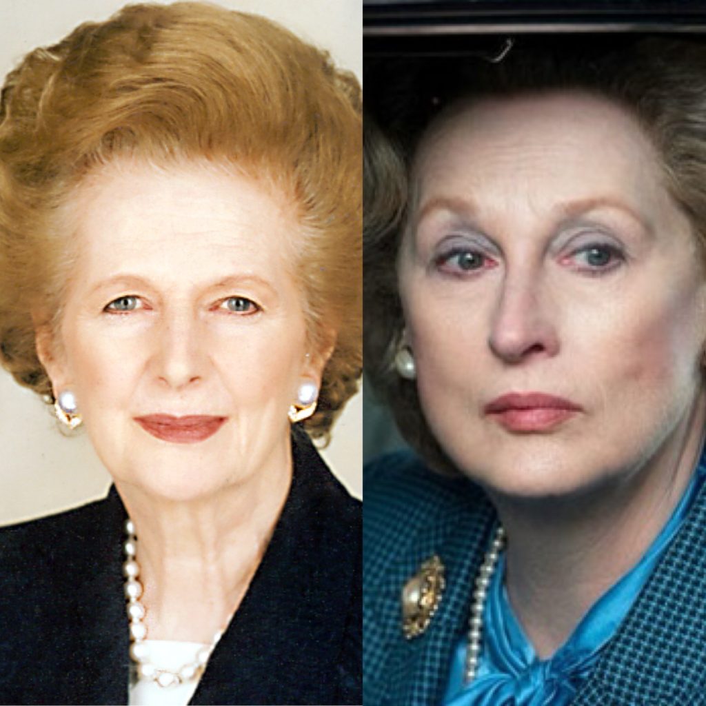 Маргарет Тэтчер — Мэрил Стрип («Железная леди»)