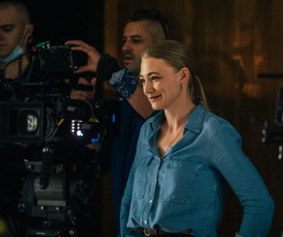 Эксклюзив: Оксана Акиньшина и Павел Деревянко на съемках сериала «Беспринципные» по мотивам рассказов Александра Цыпкина