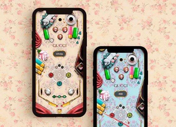 Пинбол в виде помад: Gucci выпустили онлайн-игру