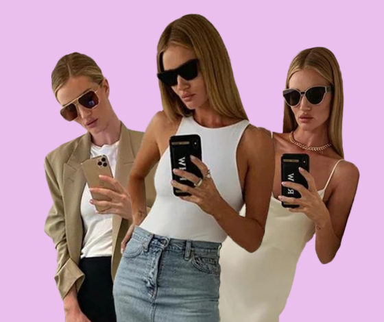 Джинсовые юбки с боди и платье с жакетом: как бюджетно повторить модные летние образы Роузи Хантингтон-Уайтли