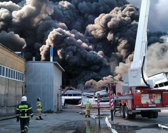 Крупный пожар в Самаре: собрали все, что известно к этому часу