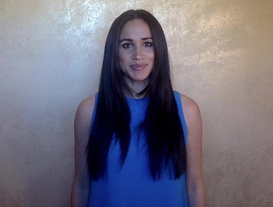 «Нужно поддерживать друг друга»: Меган Маркл выступила с речью с непривычной прической