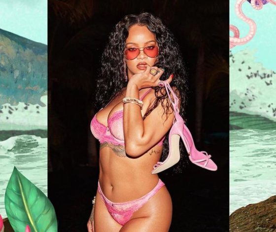 В сексуальном белье: Рианна вместе с поклонницами снялась в новой рекламной кампании Savage & Fenty