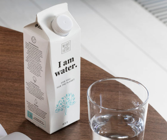 I am Water: чистая питьевая вода в экоупаковке