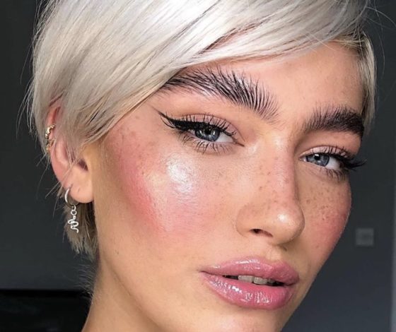 В тренде: макияж в цветах заката