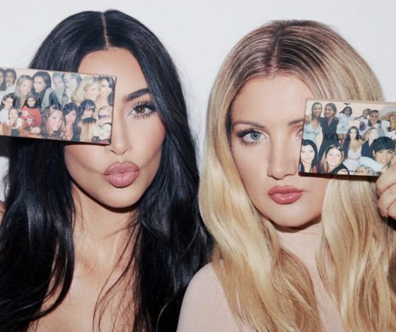 Бьюти-коллаборация: Ким Кардашьян запустила линейку косметики с подругой детства
