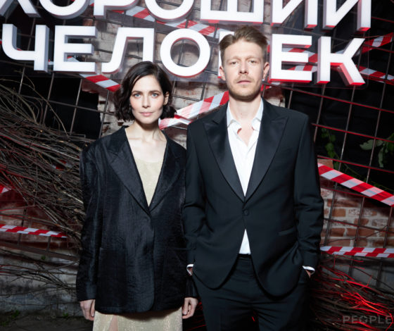 Ксения Собчак, Юлия Снигирь и Никита Ефремов на светской премьере сериала Константина Богомолова «Хороший человек»