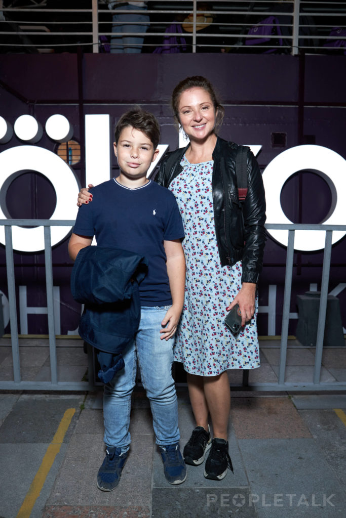 Анна Банщикова с сыном