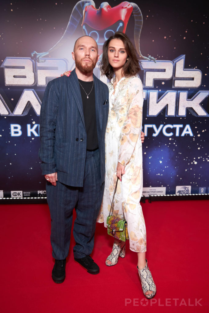 Кирилл Батишта со спутницей