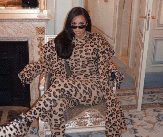 Как носить животный принт этой осенью: учимся у Ким Кардашьян