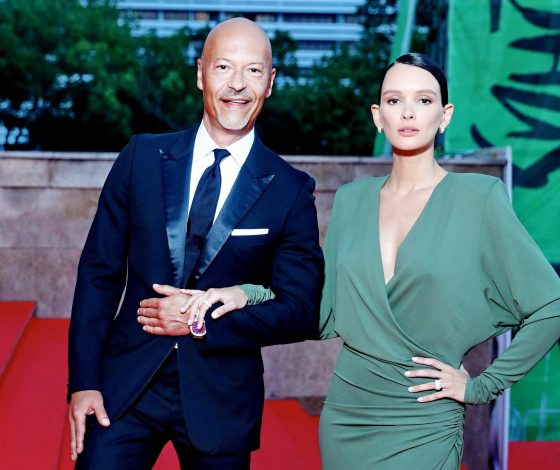 Федор Бондарчук, Паулина Андреева и Ксения Собчак на церемонии закрытия «Кинотавра 2020»