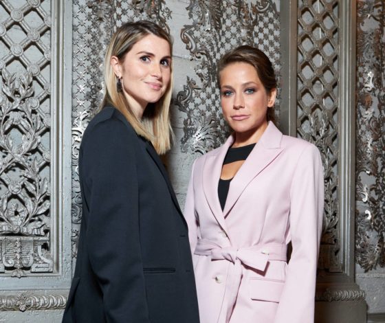 Юлия Барановская, Виктория Дайнеко и Нюша на показе круизной коллекции anastasiAZadorina