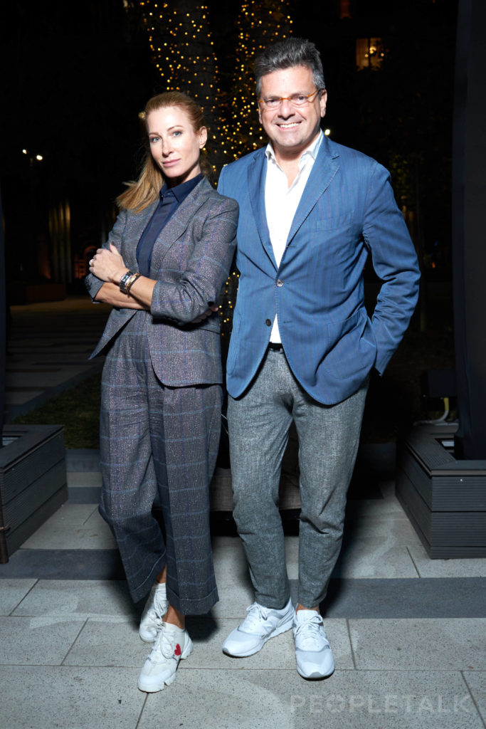 Константин Андрикопулос с супругой Ольгой