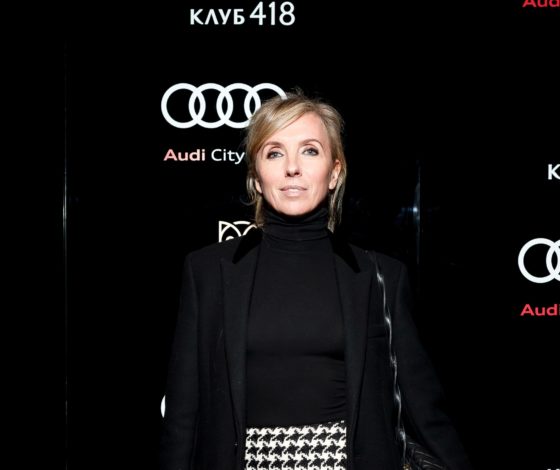 Светлана Бондарчук и Ксения Чилингарова на творческом вечере в честь Аллы Демидовой