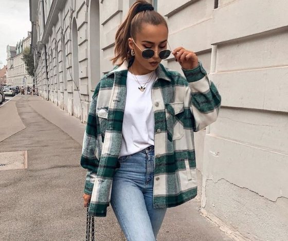 Главный тренд осени: 10 стильных рубашек и пальто в клетку