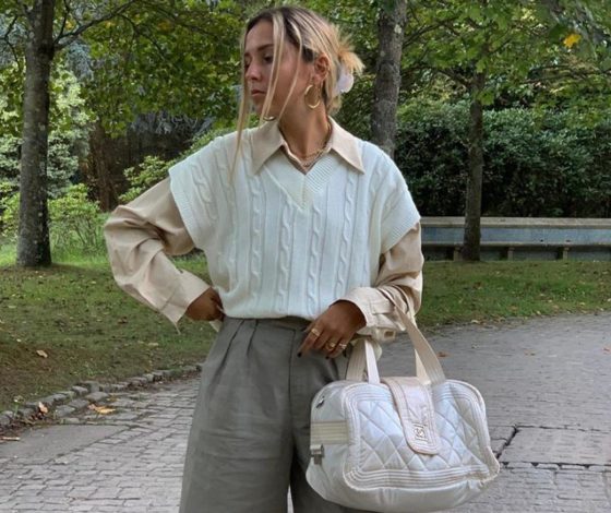 Главный тренд осени: с чем носить вязаный жилет